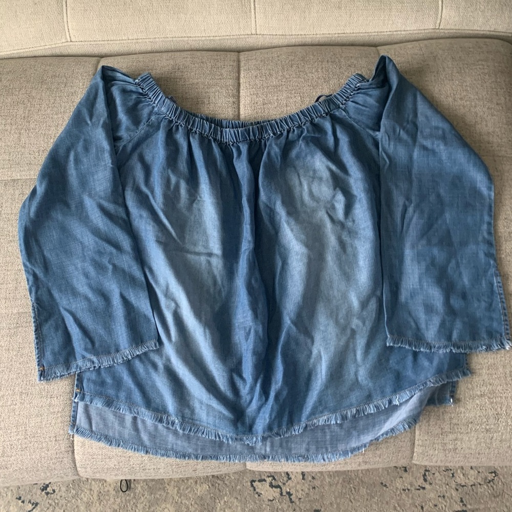 Cloth & Stone Off the Shoulder Top